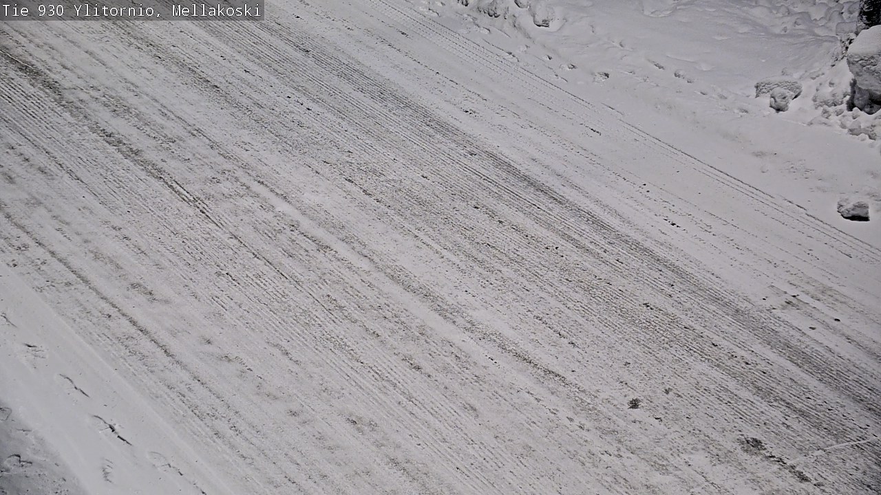 Weather Camera Image Road 83 Ylitornio, Mellakoski, Ylitornio, Lappi