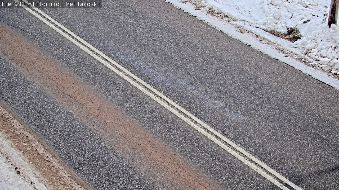 Weather Camera Image Road 83 Ylitornio, Mellakoski, Ylitornio, Lappi