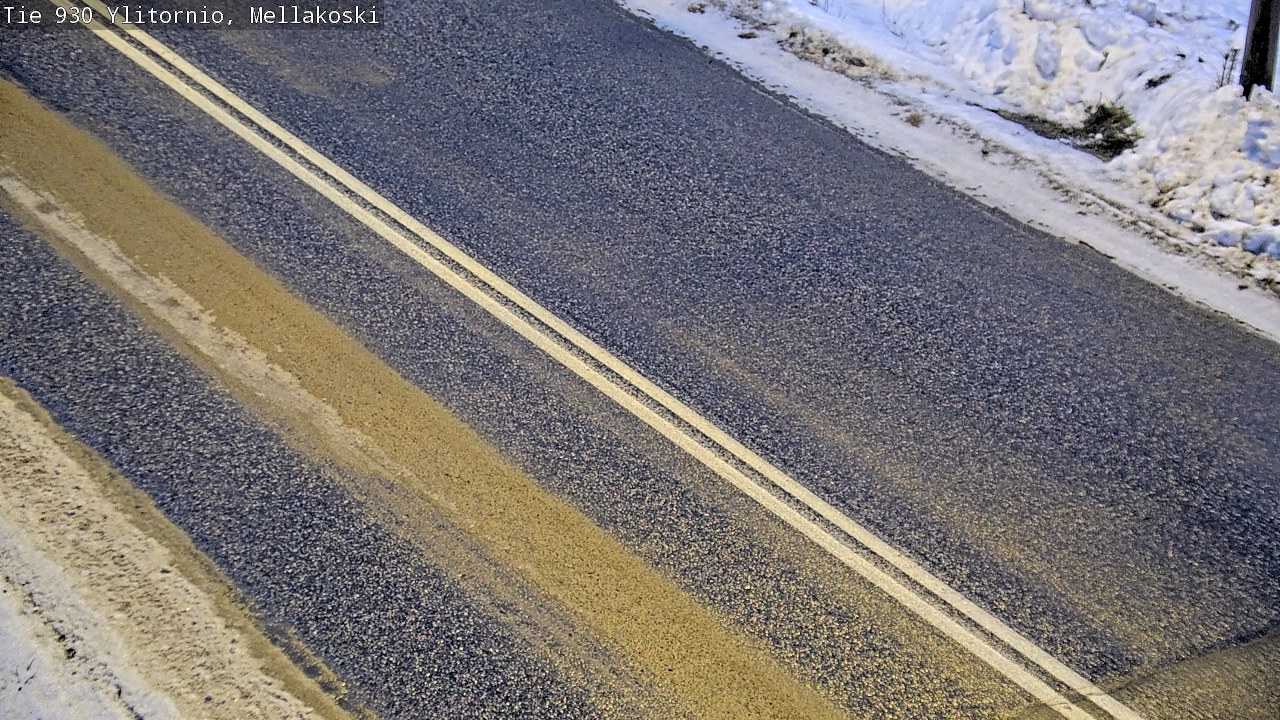 Kelikamerat Kuva TIe 930 Ylitornio, Mellakoski, Ylitornio, Lappi