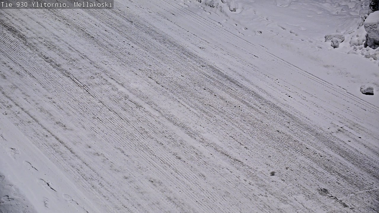 Weather Camera Image Road 83 Ylitornio, Mellakoski, Ylitornio, Lappi