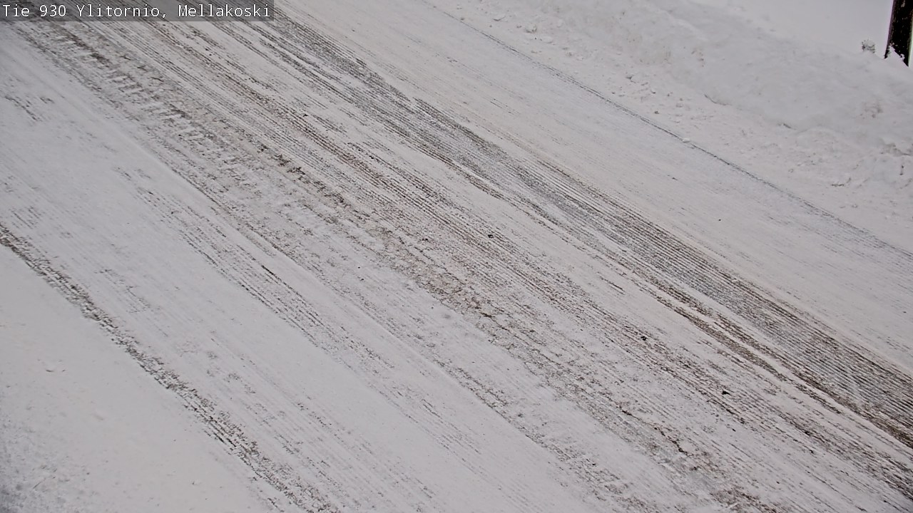 Weather Camera Image Väg 83 Övertorneå, Mellakoski, Ylitornio, Lappi