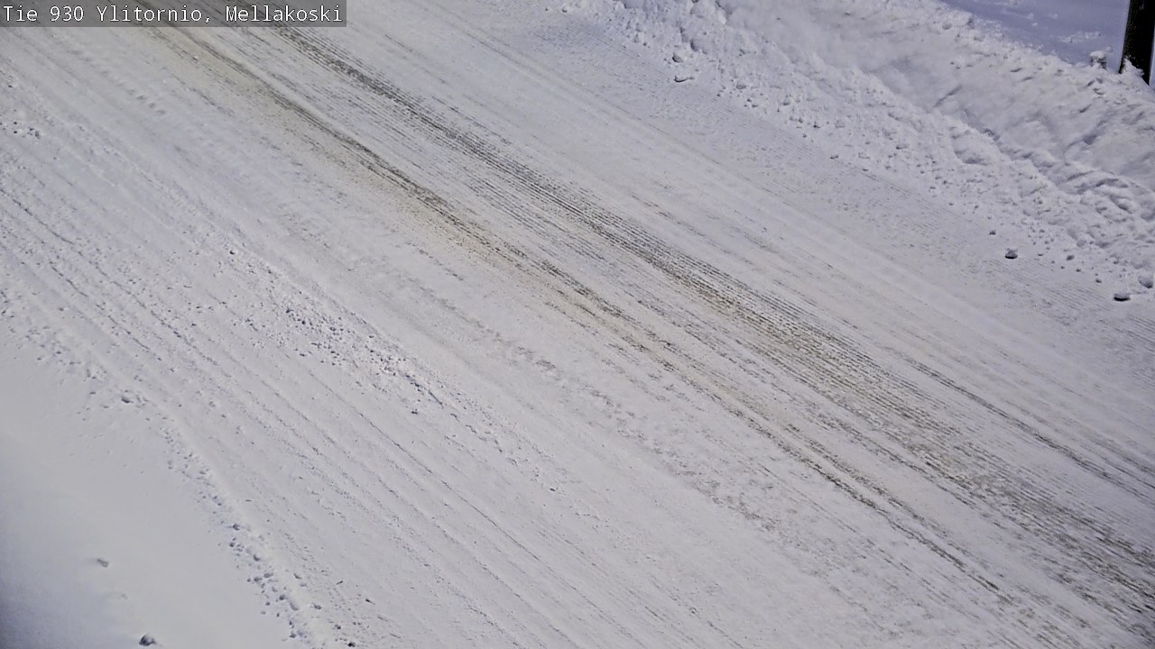 Kelikamerat Kuva TIe 930 Ylitornio, Mellakoski, Ylitornio, Lappi