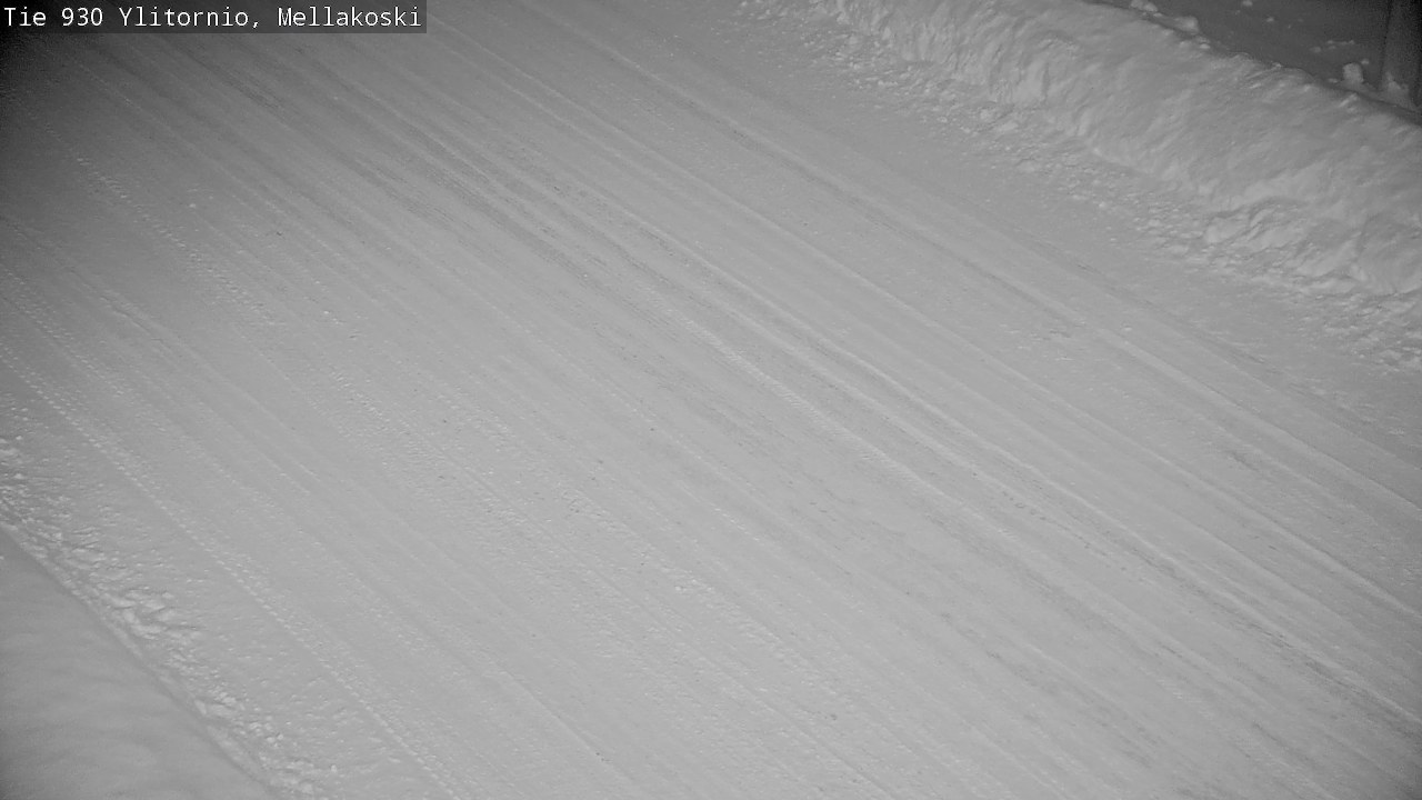 Weather Camera Image Väg 83 Övertorneå, Mellakoski, Ylitornio, Lappi