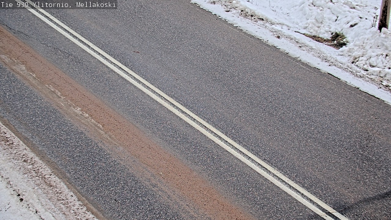 Weather Camera Image Road 83 Ylitornio, Mellakoski, Ylitornio, Lappi