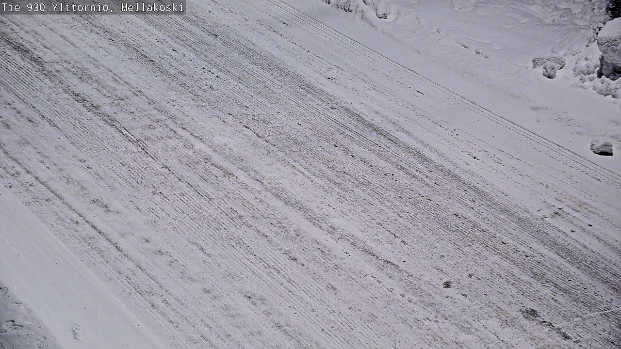 Weather Camera Image Road 83 Ylitornio, Mellakoski, Ylitornio, Lappi