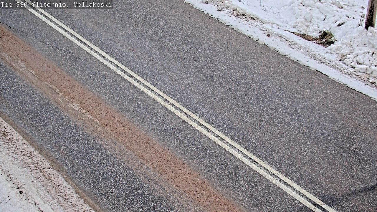 Weather Camera Image Road 83 Ylitornio, Mellakoski, Ylitornio, Lappi