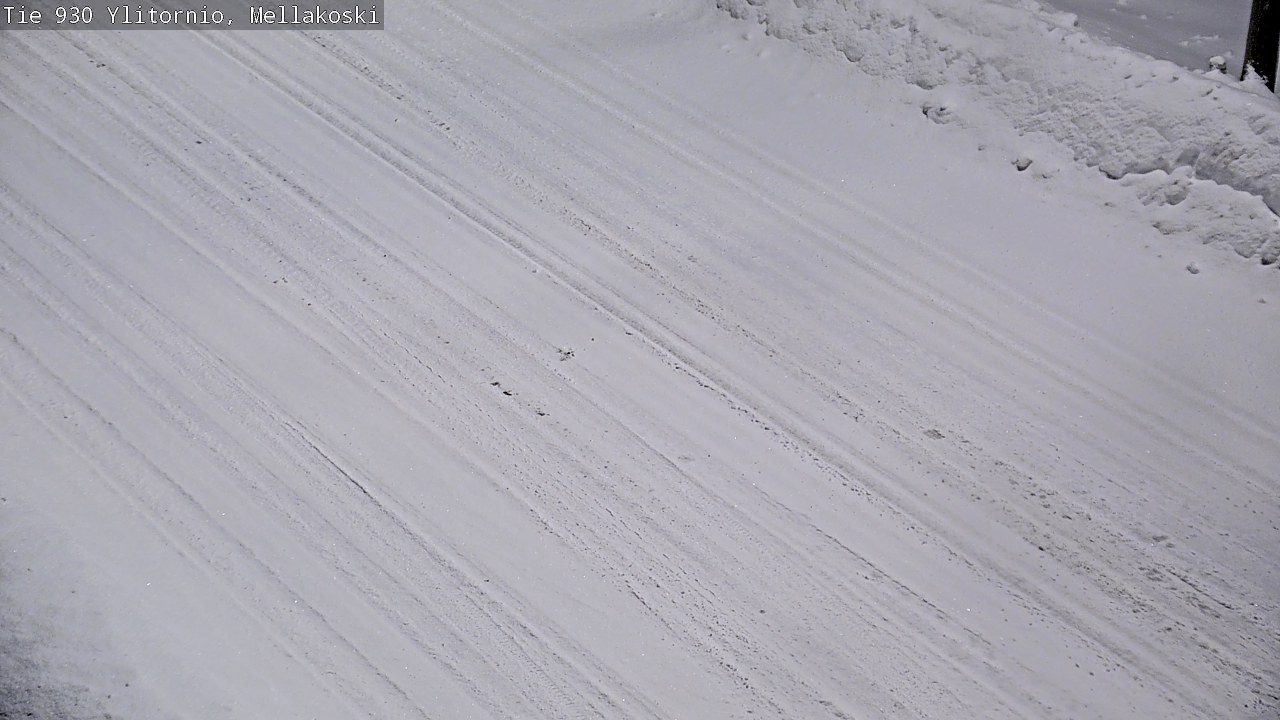Weather Camera Image Väg 83 Övertorneå, Mellakoski, Ylitornio, Lappi