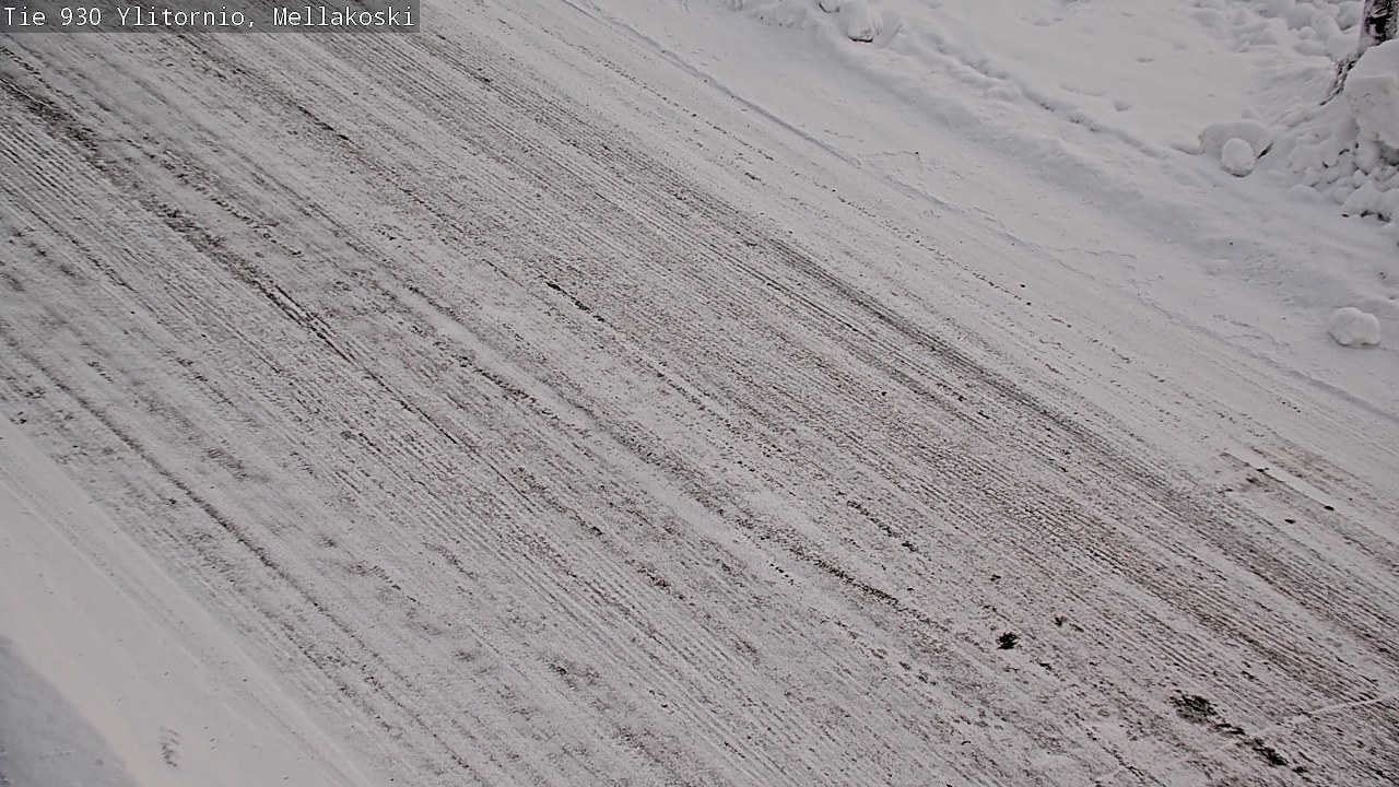 Weather Camera Image Väg 83 Övertorneå, Mellakoski, Ylitornio, Lappi