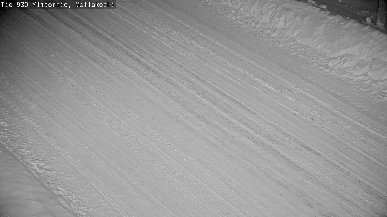 Weather Camera Image Väg 83 Övertorneå, Mellakoski, Ylitornio, Lappi