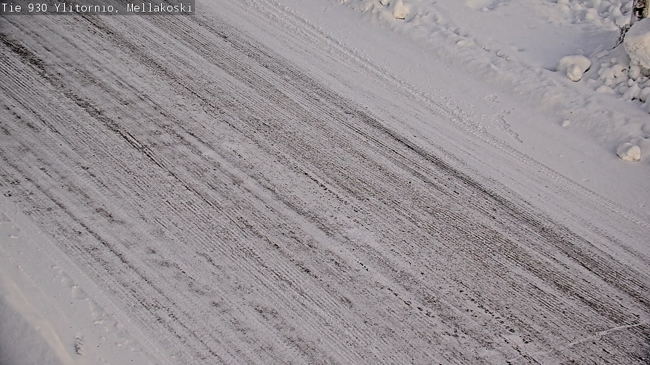 Kelikamerat Kuva TIe 930 Ylitornio, Mellakoski, Ylitornio, Lappi