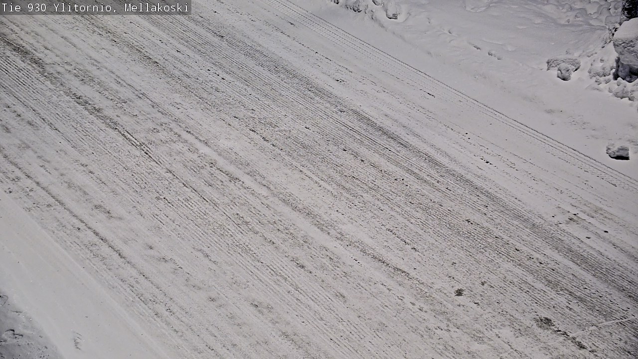 Weather Camera Image Road 83 Ylitornio, Mellakoski, Ylitornio, Lappi