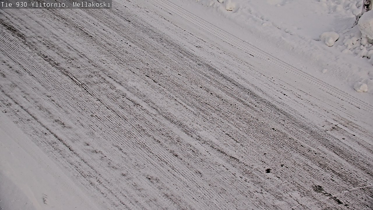 Weather Camera Image Road 83 Ylitornio, Mellakoski, Ylitornio, Lappi