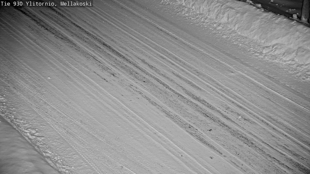 Weather Camera Image Väg 83 Övertorneå, Mellakoski, Ylitornio, Lappi