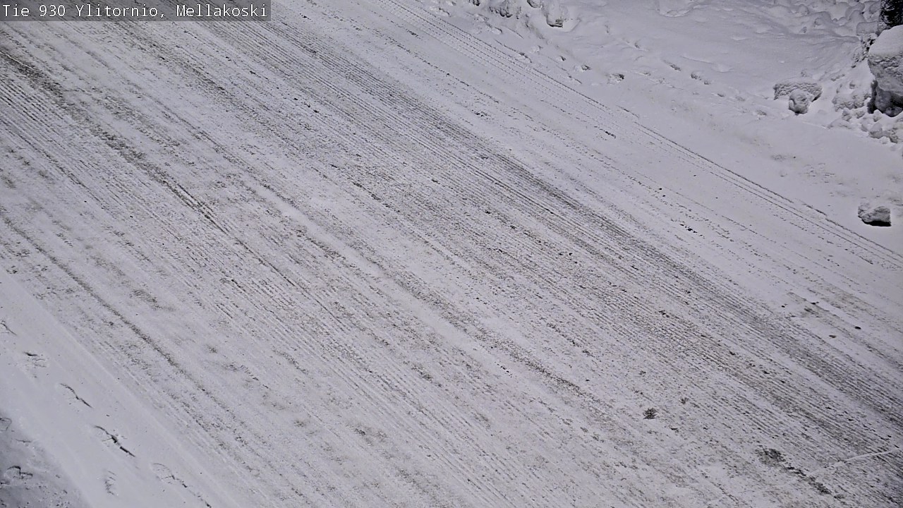 Weather Camera Image Road 83 Ylitornio, Mellakoski, Ylitornio, Lappi