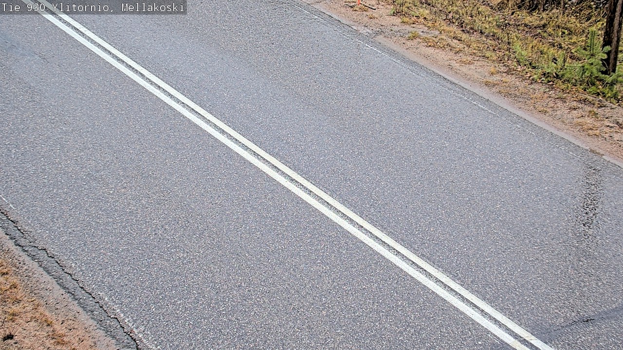 Weather Camera Image Road 83 Ylitornio, Mellakoski, Ylitornio, Lappi