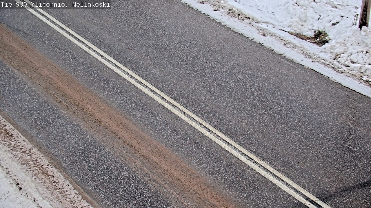 Weather Camera Image Road 83 Ylitornio, Mellakoski, Ylitornio, Lappi