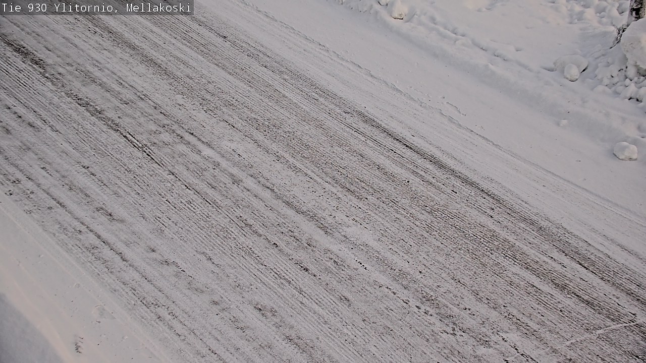 Kelikamerat Kuva TIe 930 Ylitornio, Mellakoski, Ylitornio, Lappi