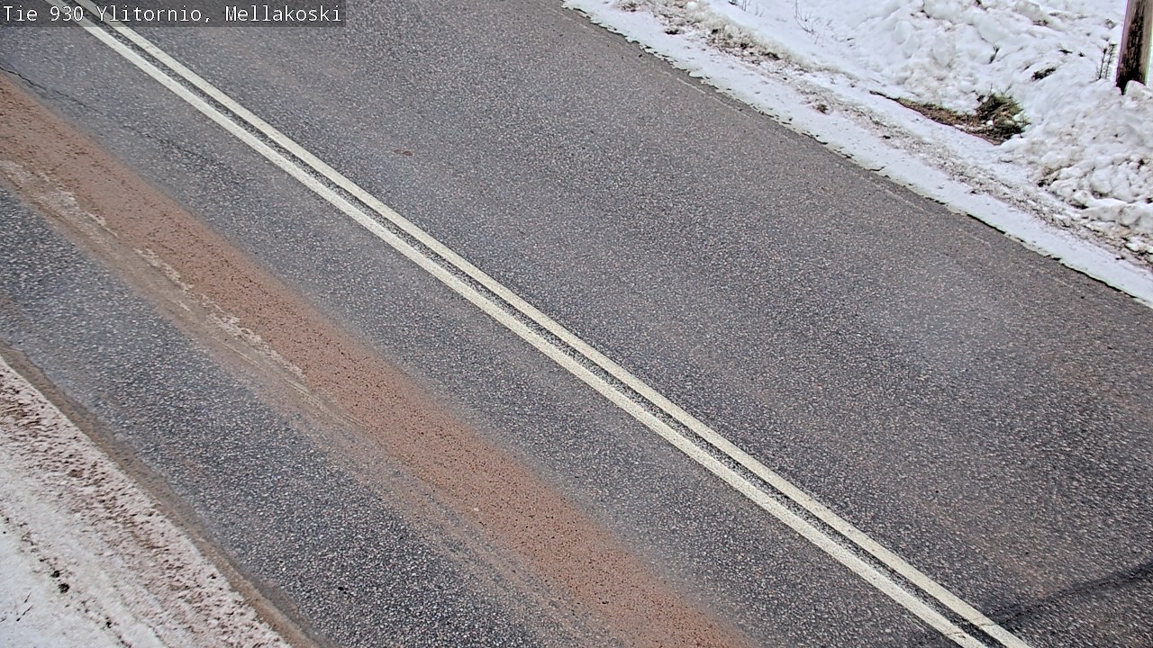 Weather Camera Image Road 83 Ylitornio, Mellakoski, Ylitornio, Lappi