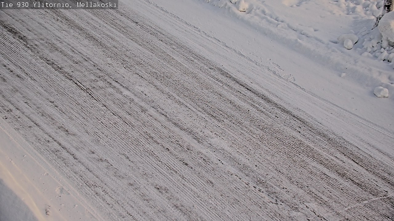 Kelikamerat Kuva TIe 930 Ylitornio, Mellakoski, Ylitornio, Lappi