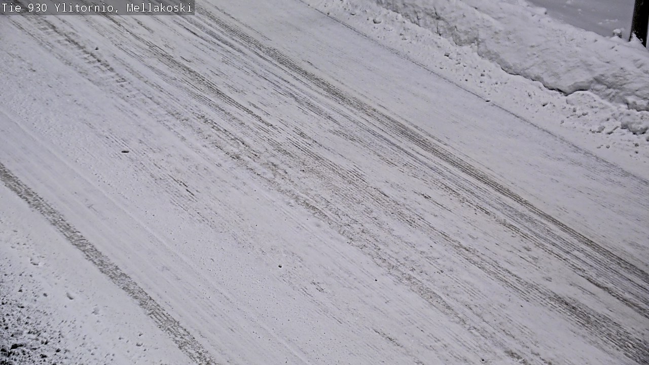 Weather Camera Image Väg 83 Övertorneå, Mellakoski, Ylitornio, Lappi