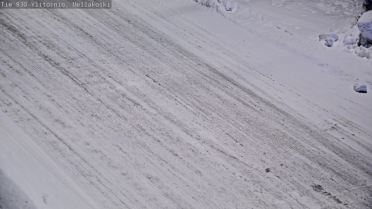 Kelikamerat Kuva TIe 930 Ylitornio, Mellakoski, Ylitornio, Lappi