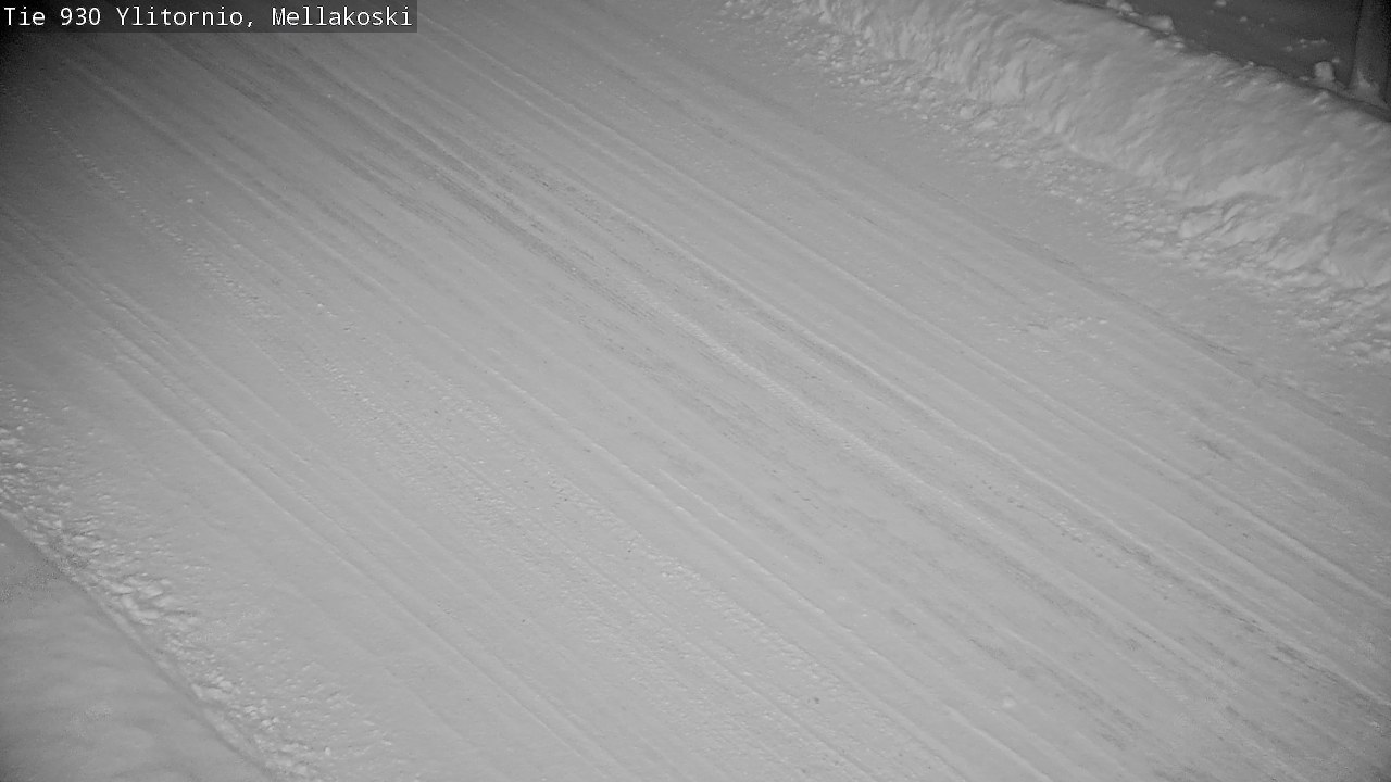 Weather Camera Image Väg 83 Övertorneå, Mellakoski, Ylitornio, Lappi