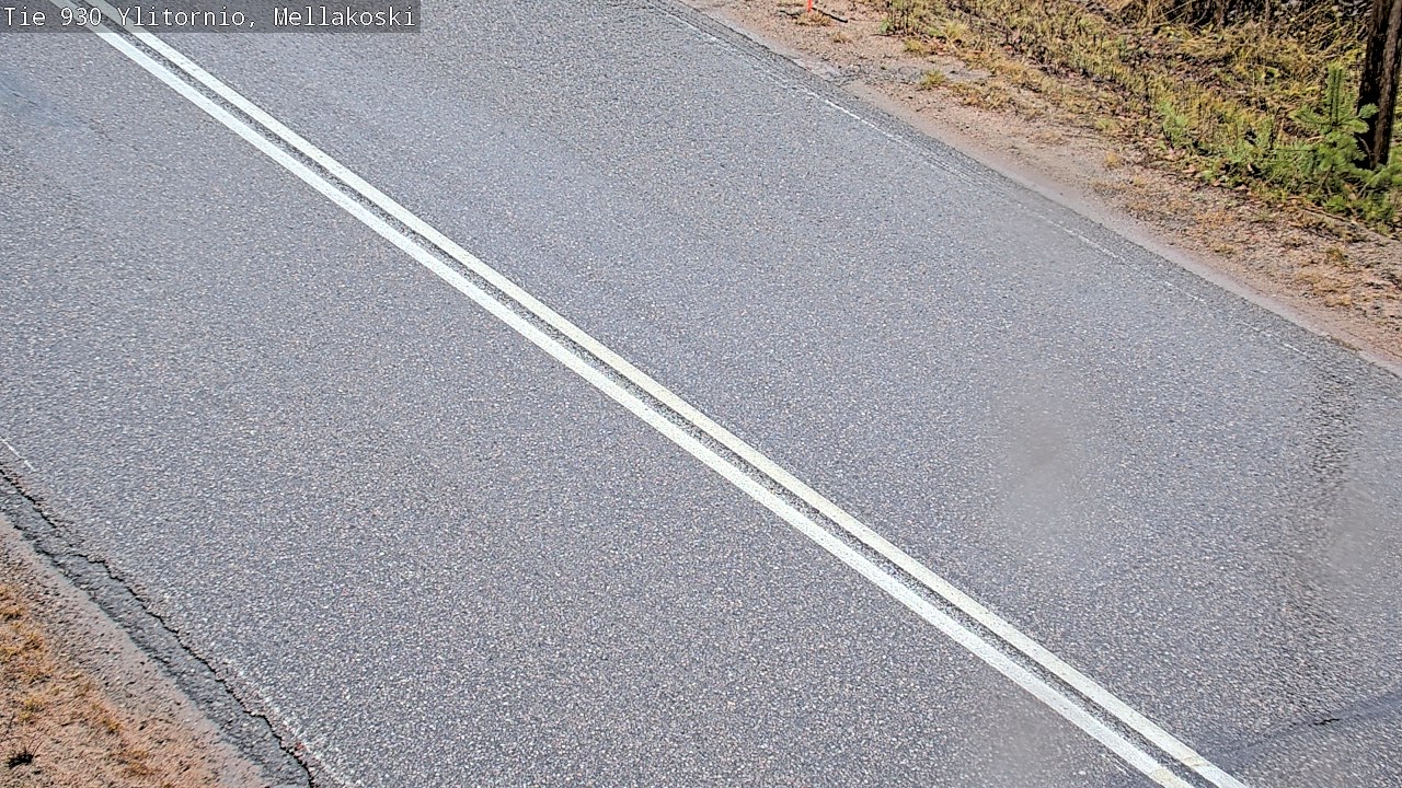 Weather Camera Image Väg 83 Övertorneå, Mellakoski, Ylitornio, Lappi