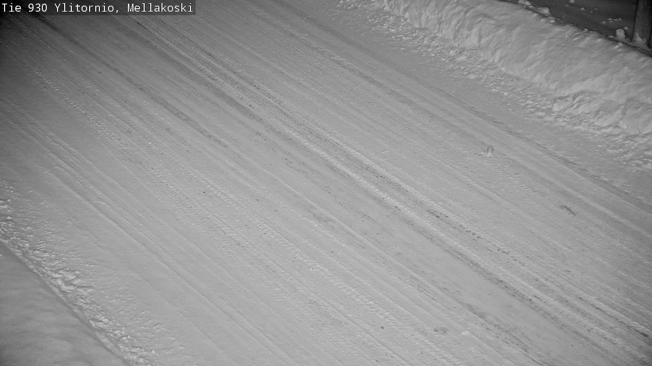 Weather Camera Image Väg 83 Övertorneå, Mellakoski, Ylitornio, Lappi