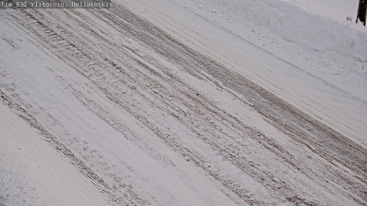 Weather Camera Image Väg 83 Övertorneå, Mellakoski, Ylitornio, Lappi