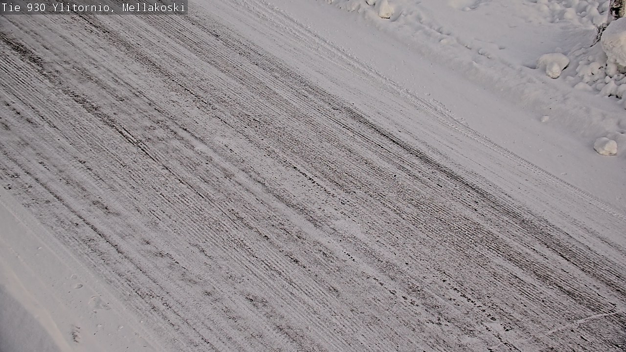 Kelikamerat Kuva TIe 930 Ylitornio, Mellakoski, Ylitornio, Lappi