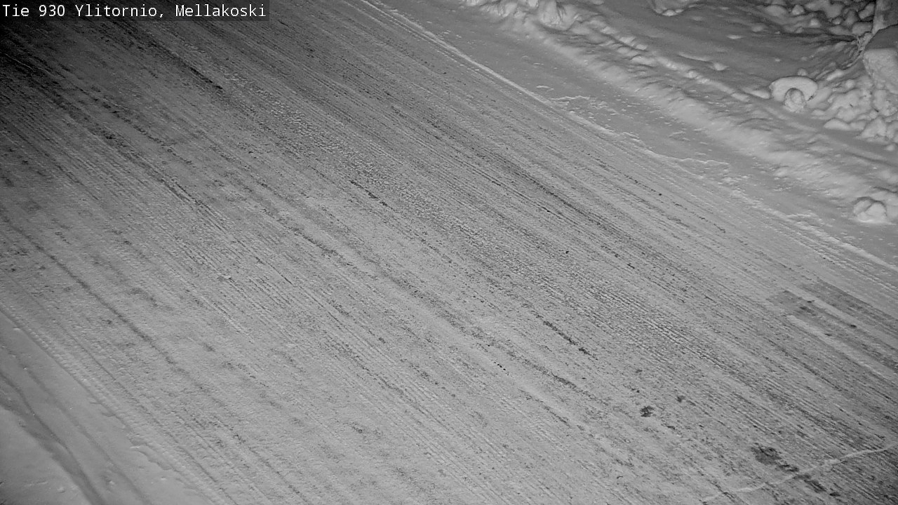 Kelikamerat Kuva TIe 930 Ylitornio, Mellakoski, Ylitornio, Lappi