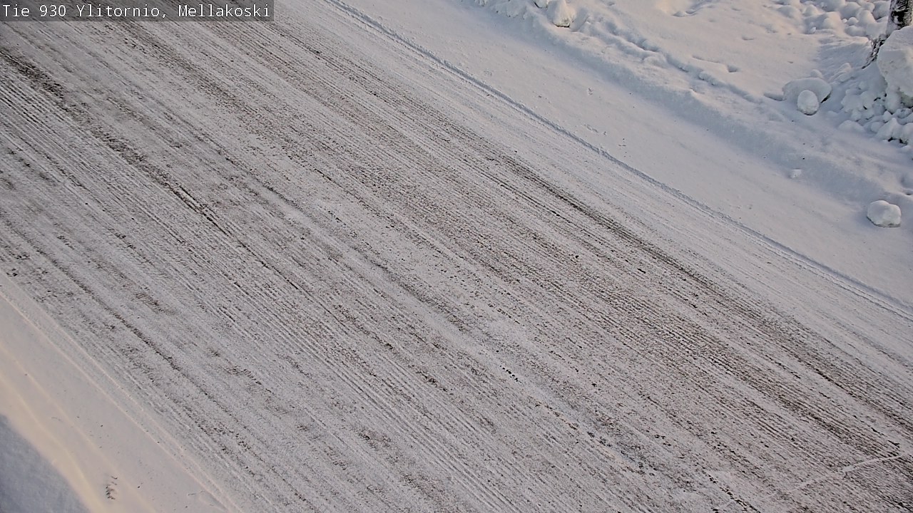 Kelikamerat Kuva TIe 930 Ylitornio, Mellakoski, Ylitornio, Lappi