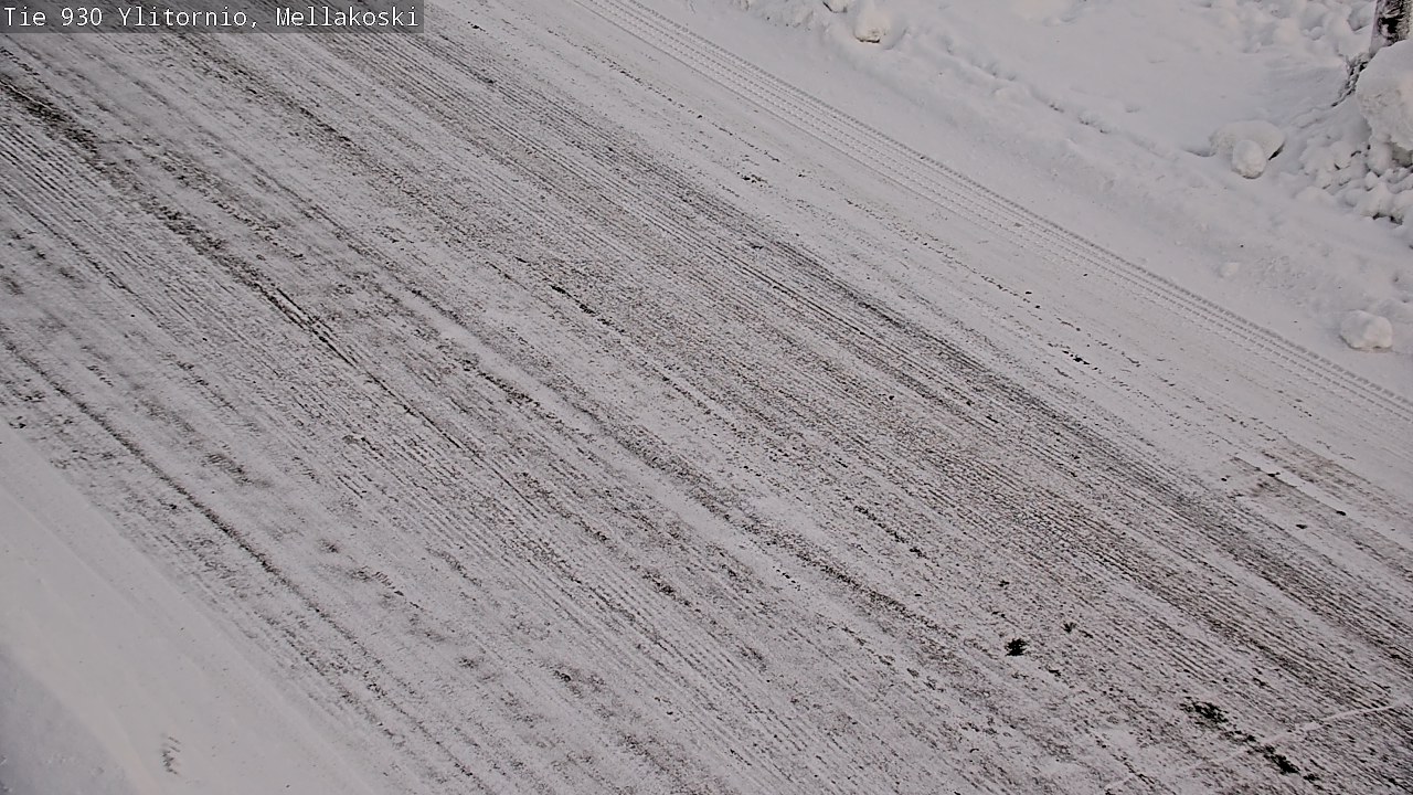 Weather Camera Image Road 83 Ylitornio, Mellakoski, Ylitornio, Lappi