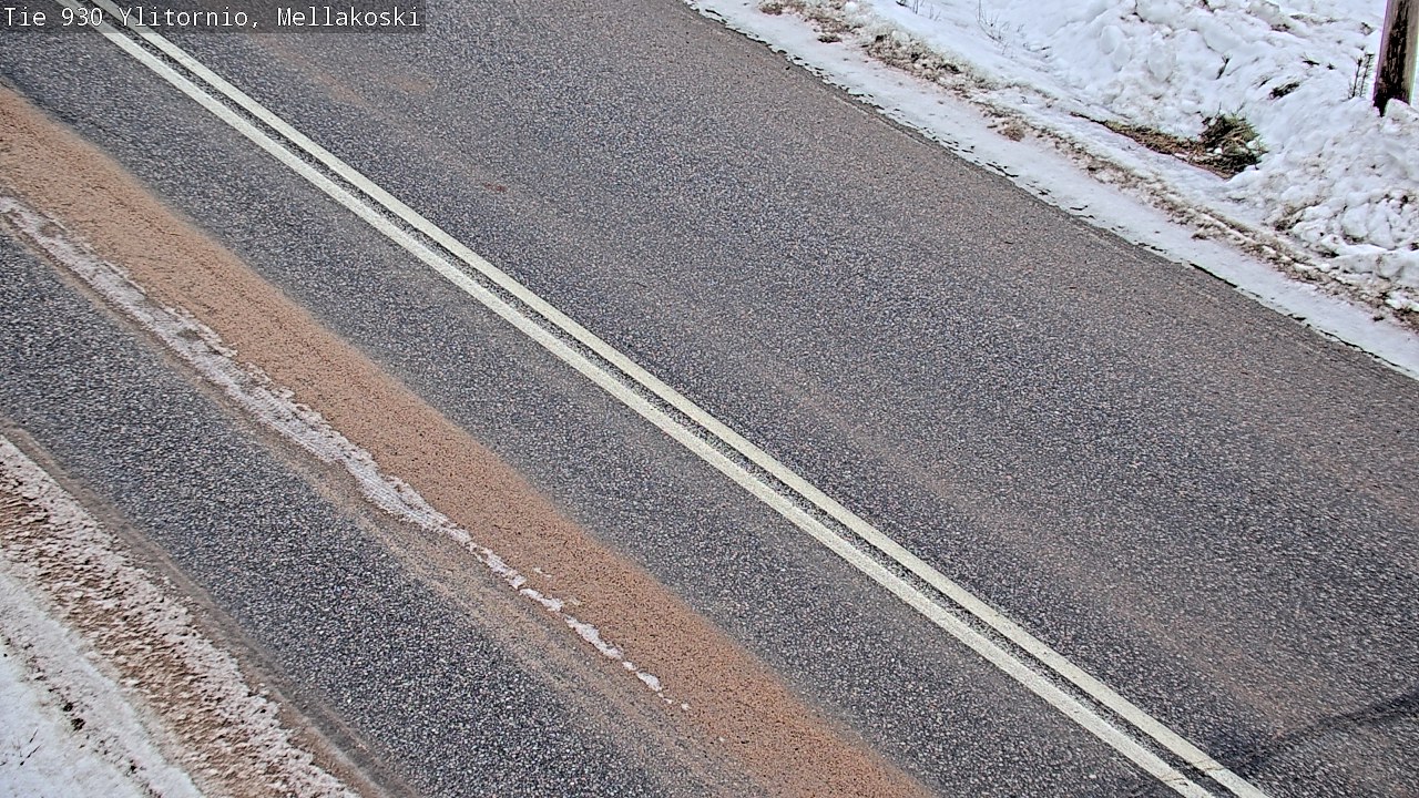 Kelikamerat Kuva TIe 930 Ylitornio, Mellakoski, Ylitornio, Lappi