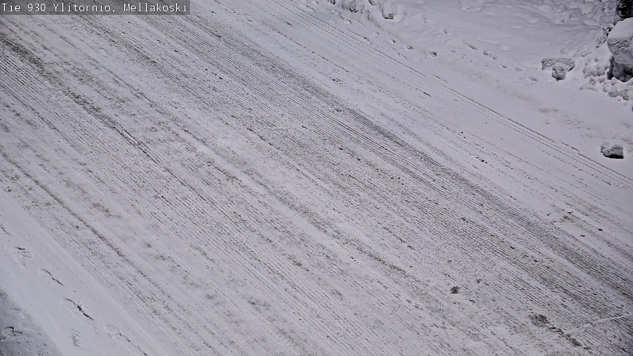 Weather Camera Image Road 83 Ylitornio, Mellakoski, Ylitornio, Lappi