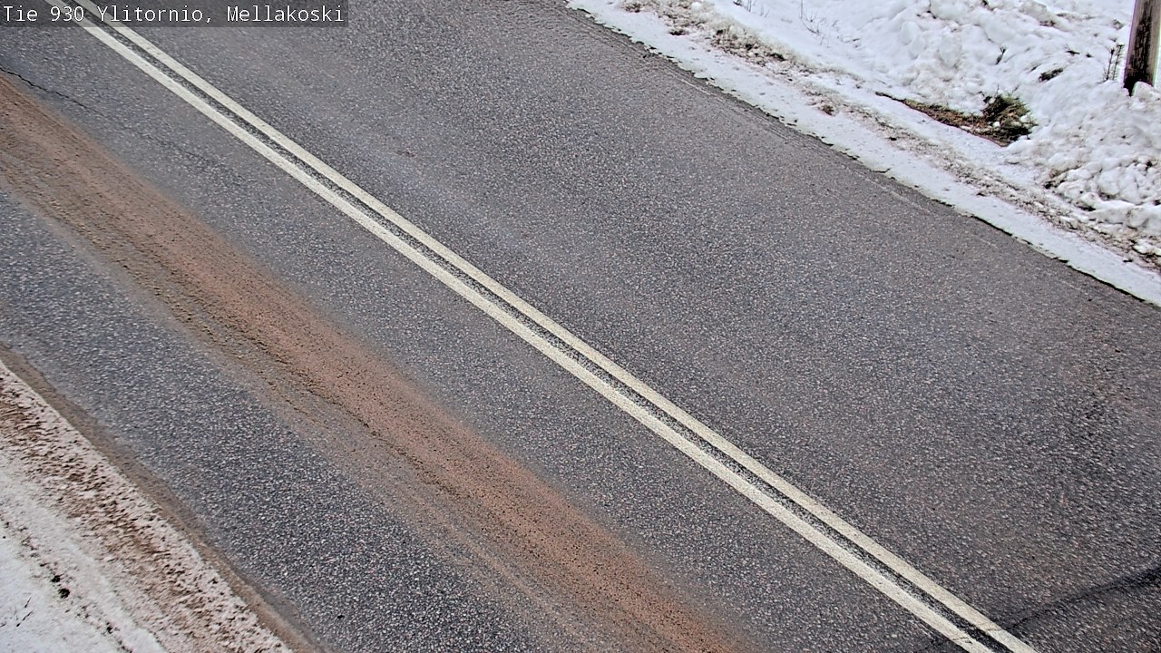 Weather Camera Image Road 83 Ylitornio, Mellakoski, Ylitornio, Lappi