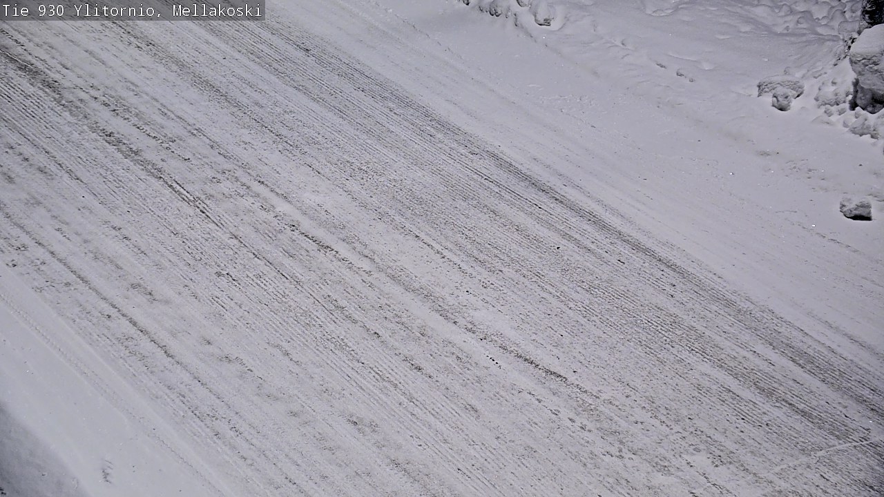 Kelikamerat Kuva TIe 930 Ylitornio, Mellakoski, Ylitornio, Lappi