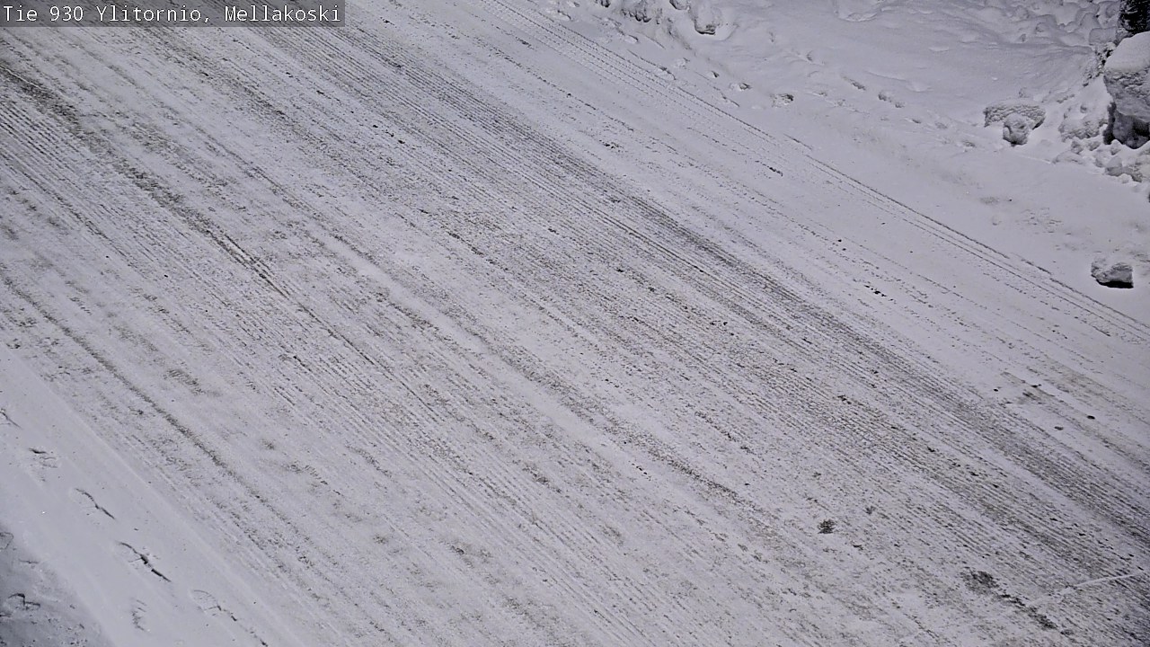 Weather Camera Image Road 83 Ylitornio, Mellakoski, Ylitornio, Lappi