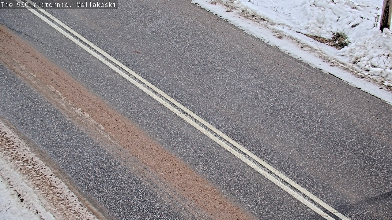 Weather Camera Image Road 83 Ylitornio, Mellakoski, Ylitornio, Lappi