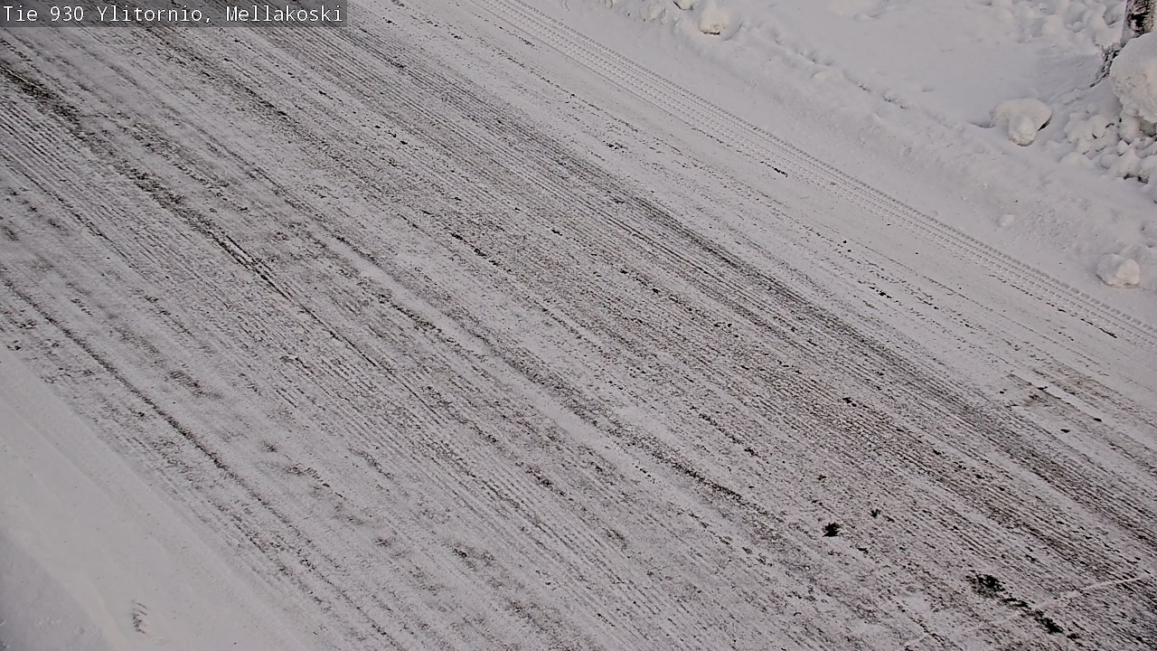 Weather Camera Image Road 83 Ylitornio, Mellakoski, Ylitornio, Lappi
