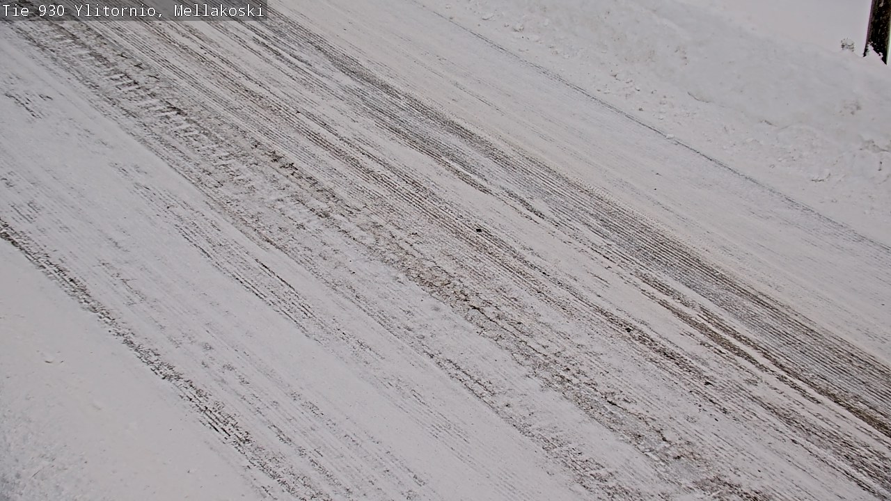 Weather Camera Image Väg 83 Övertorneå, Mellakoski, Ylitornio, Lappi