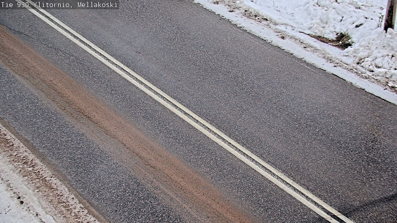 Weather Camera Image Road 83 Ylitornio, Mellakoski, Ylitornio, Lappi