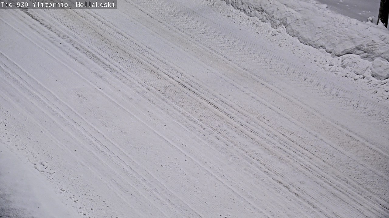 Weather Camera Image Väg 83 Övertorneå, Mellakoski, Ylitornio, Lappi