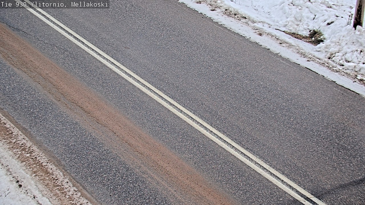 Weather Camera Image Road 83 Ylitornio, Mellakoski, Ylitornio, Lappi