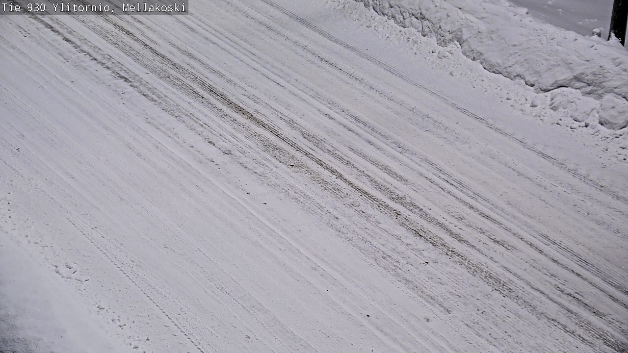 Weather Camera Image Väg 83 Övertorneå, Mellakoski, Ylitornio, Lappi