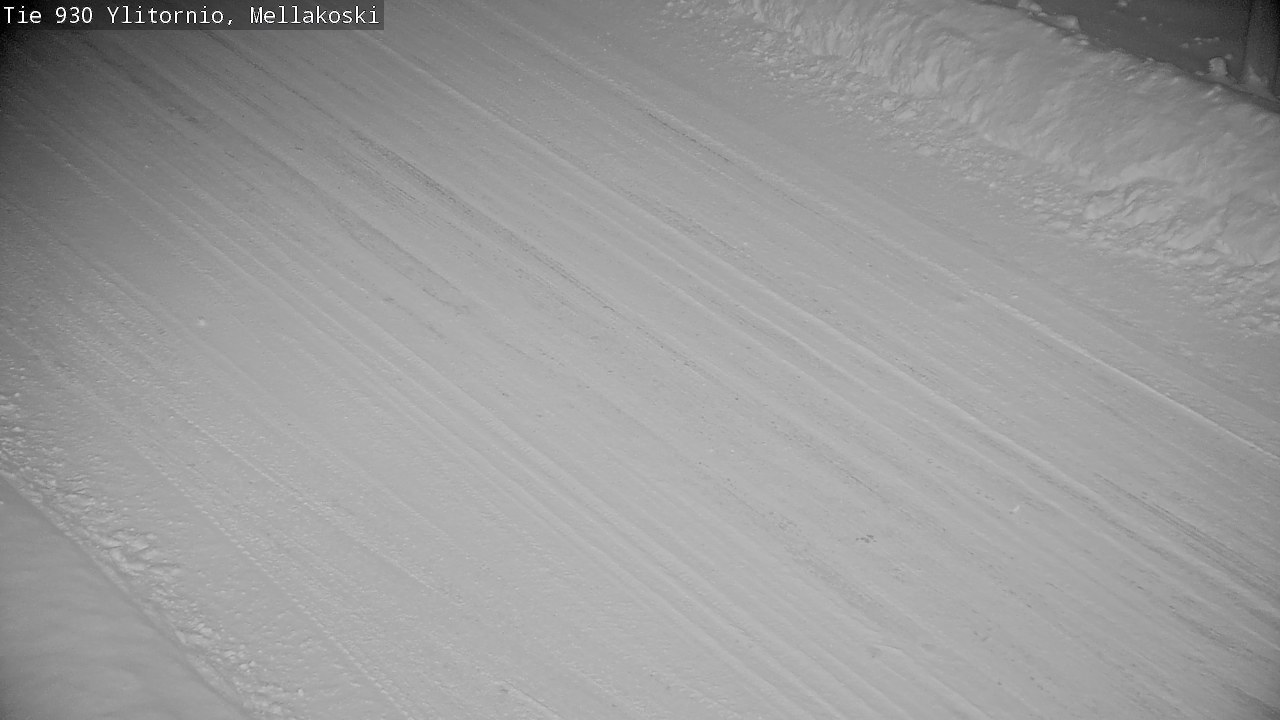 Weather Camera Image Väg 83 Övertorneå, Mellakoski, Ylitornio, Lappi
