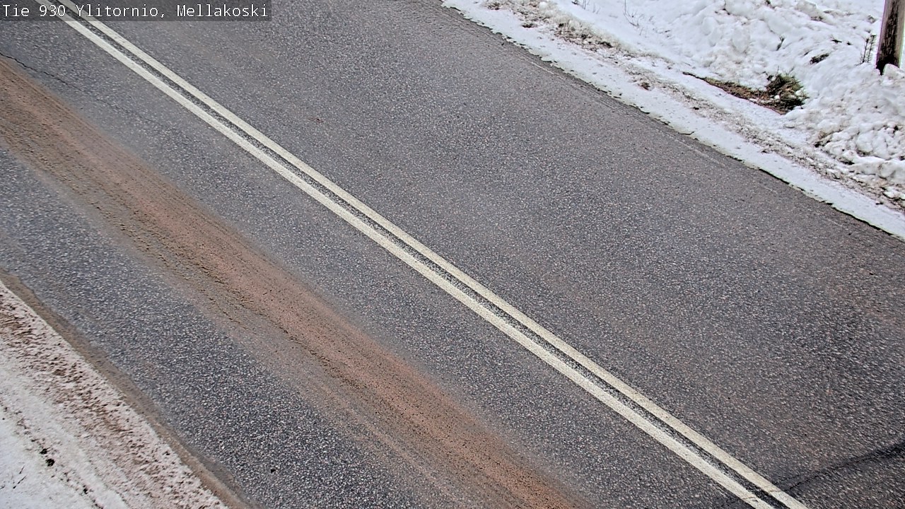 Weather Camera Image Road 83 Ylitornio, Mellakoski, Ylitornio, Lappi