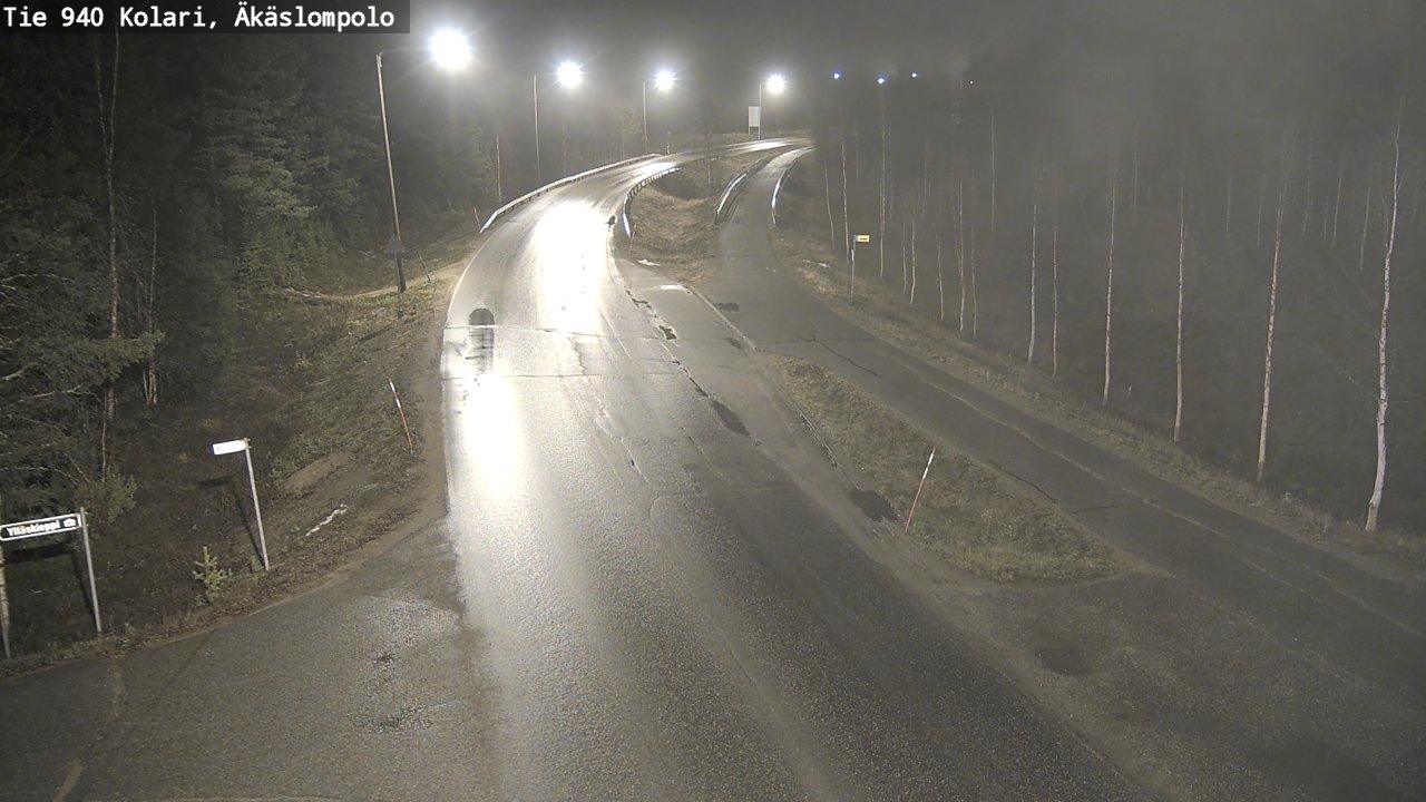 Kelikamerat Kuva Tie 940 Kolari, Äkäslompolo, Kolari, Lappi