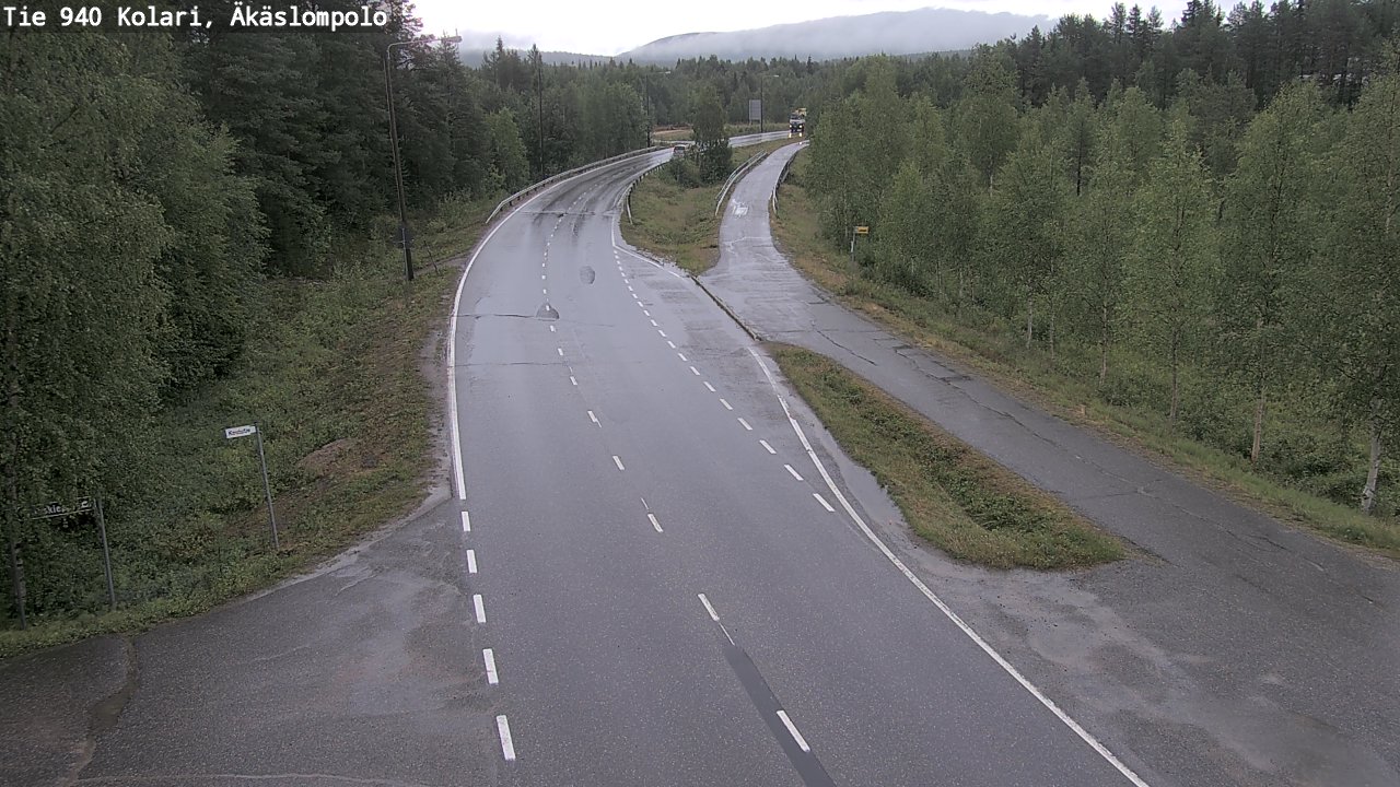 Kelikamerat Kuva Tie 940 Kolari, Äkäslompolo, Kolari, Lappi