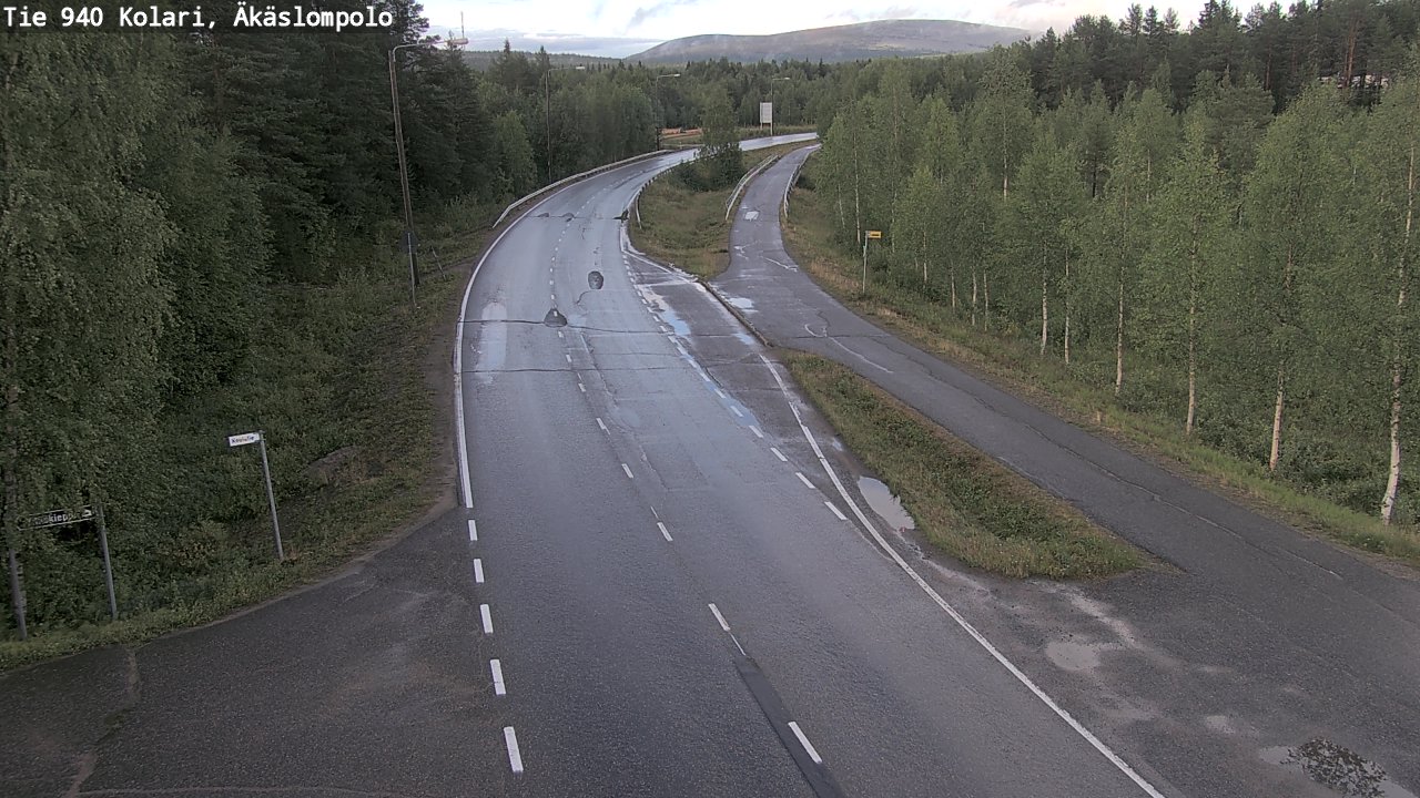 Kelikamerat Kuva Tie 940 Kolari, Äkäslompolo, Kolari, Lappi